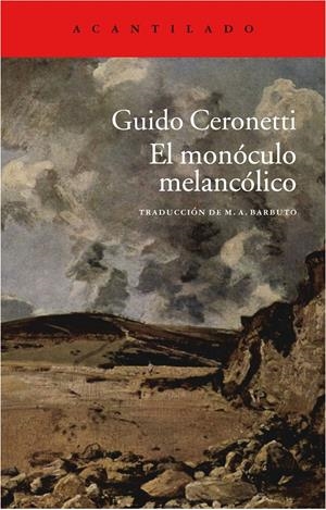 El monóculo melancólico | 9788415689850 | Ceronetti, Guido