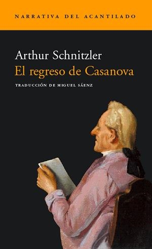 El regreso de Casanova | 9788496136458 | Schnitzler, Arthur
