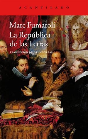 La República de las Letras | 9788415689874 | Fumaroli, Marc