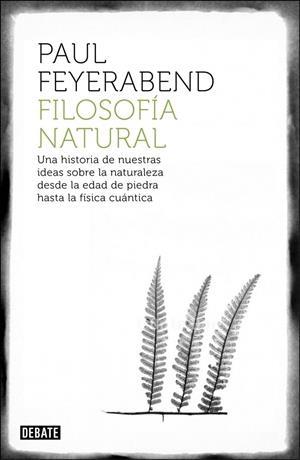 Filosofía natural | 9788499922317 | FEYERABEND,PAUL
