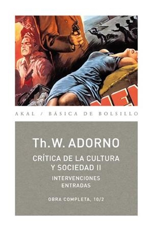 Crítica de la cultura y sociedad II | 9788446016793 | Adorno, Theodor W.