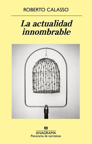 La actualidad innombrable | 9788433980052 | Calasso, Roberto