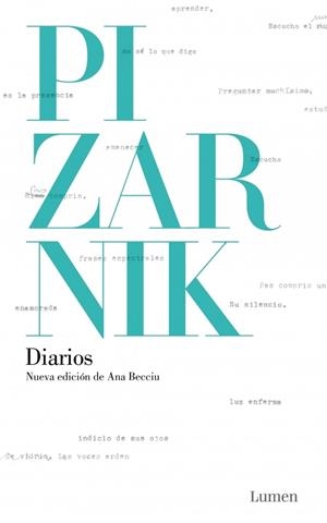 Diarios: nueva edición | 9788426422576 | PIZARNIK,ALEJANDRA