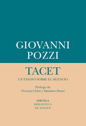 Tacet: un ensayo sobre el silencio | 9788417624149 | Pozzi, Giovanni