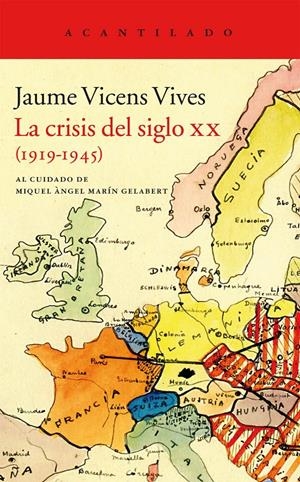 La crisis del siglo XX | 9788415689546 | Vicens Vives, Jaume