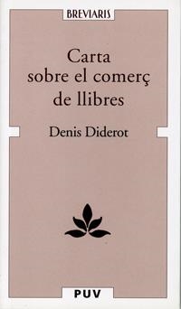 Carta sobre el comerç de llibres | 9788437059297 | Diderot, Denis