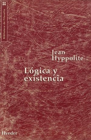Lógica y existencia | 9788425419126 | Hyppolite, Jean