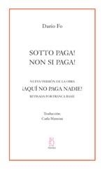 Sotto Paga-Non si Paga | 9788496584433 | Fo, Dario