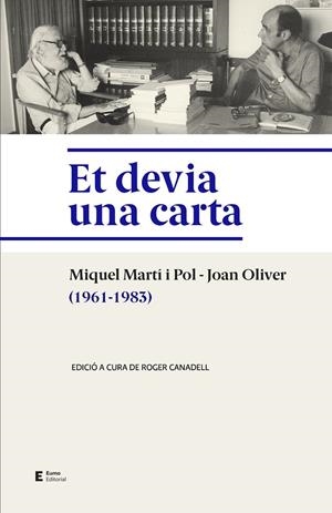 Et devia una carta | 9788497667166 | Canadell Rusiñol, Roger