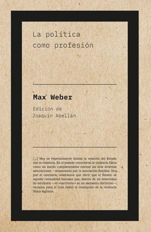 La política como profesión | 9788418236846 | Weber, Max