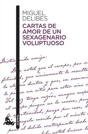 Cartas de amor de un sexagenario voluptuoso | 9788423357857 | Delibes, Miguel