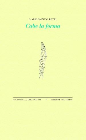 Cabe la forma | 9788418178948 | Montalbetti, Mario