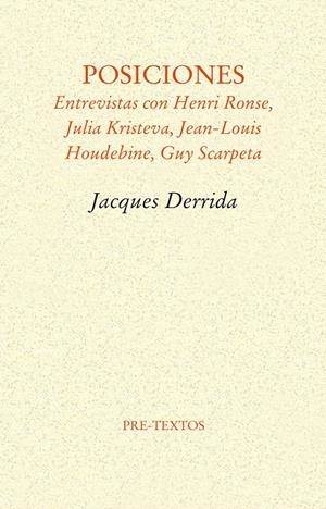 Posiciones | 9788415576938 | Derrida, Jacques