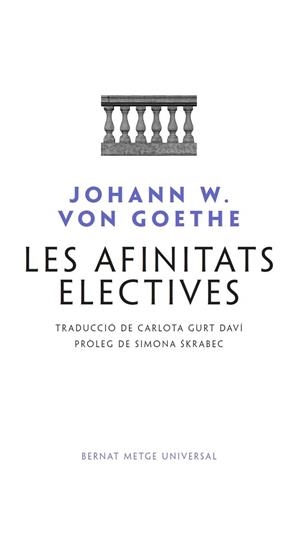 Les afinitats electives | 9788498594041 | von Goethe, Johann Wolfgang