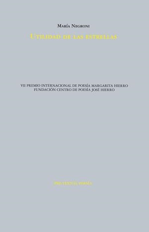 Utilidad de las estrellas | 9788419633927 | Negroni, María