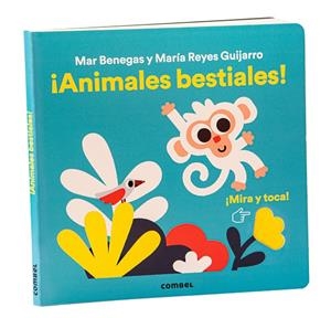 Mira y toca. ¡Animales bestiales! | 9788411581363 | Benegas Ortiz, María del Mar