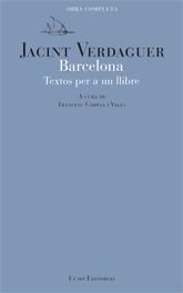 Barcelona. Textos per a un llibre | 9788497661812 | Jacint Verdaguer/Francesc Codina
