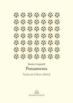 Pensaments | 9788416726301 | Leopardi, Giacomo