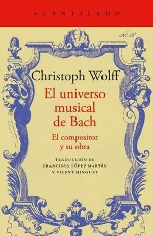 El universo musical de Bach | 9788419958532 | Wolff, Christoph