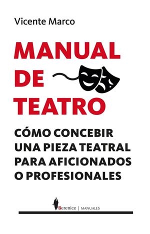 Manual de teatro | 9788410356344 | Vicente Marco
