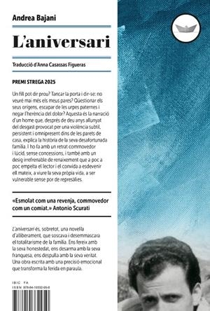 L'aniversari | 9788419332950 | Bajani, Andrea