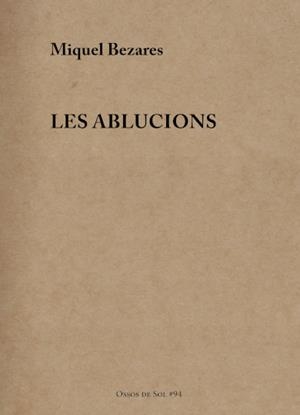 Les ablucions | 9791399080100 | Bezares Portell, Miquel