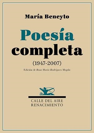 Poesía completa | 9791387939472 | Beneyto, María