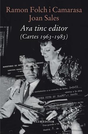Ara tinc editor | 9788473295253 | Folch i Camarasa, Ramon/Sales, Joan