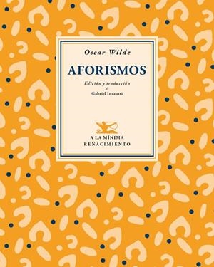 Aforismos | 9788484725336 | Wilde, Oscar