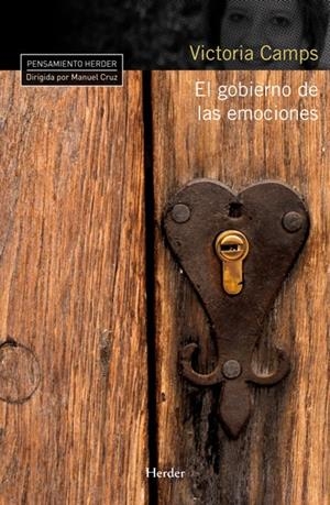 El gobierno de las emociones | 9788425427442 | Camps, Victoria