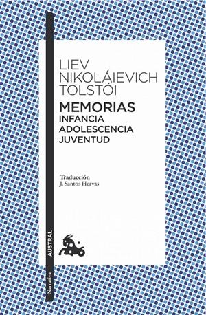 Memorias. Infancia/Adolescencia/Juventud | 9788408151258 | Liev N. Tolstói