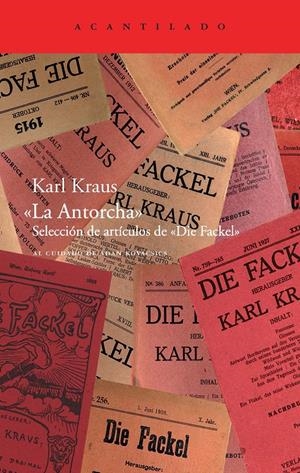 «La Antorcha» | 9788492649877 | Kraus, Karl